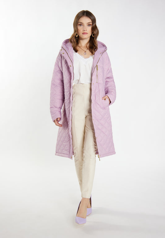 faina women's light quilted coat