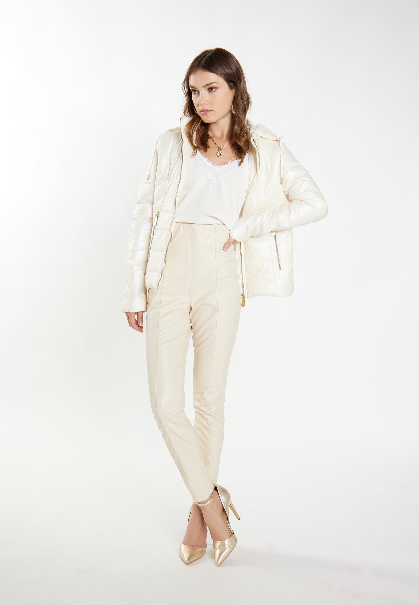 faina women's lightweight quilted jacket
