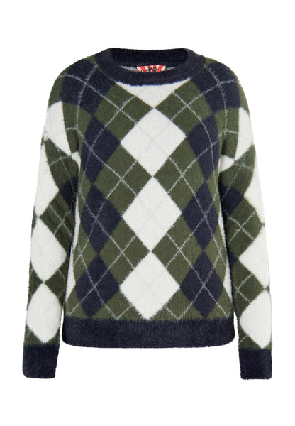 myMo ROCKS damski sweter z dzianiny