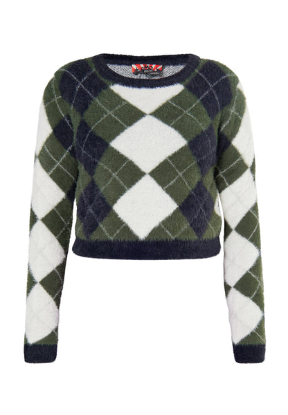 myMo ROCKS damski sweter z dzianiny
