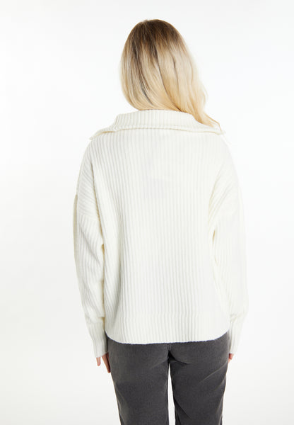 DreiMaster Vintage women's rib knit troyer