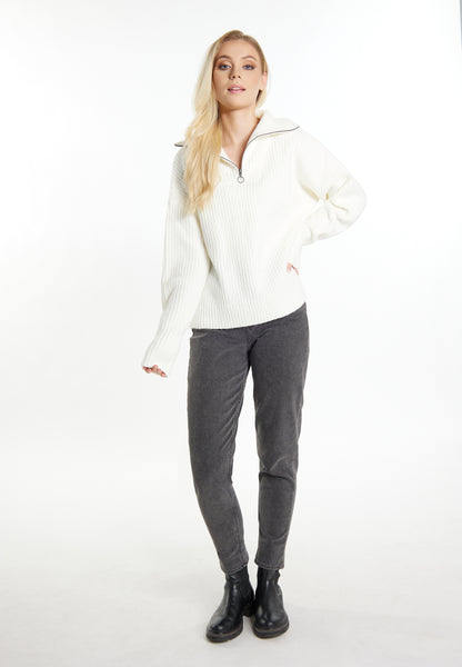 DreiMaster Vintage women's rib knit troyer