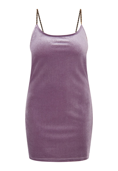 faina women's glittery mini velvet dress