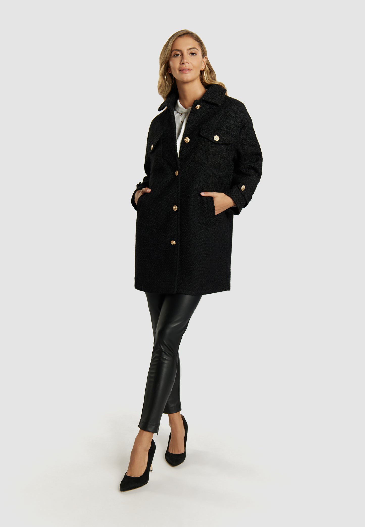 faina women's shirt jacket