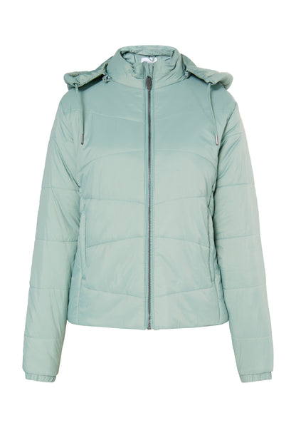 usha women's lightweight quilted jacket