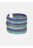 Blue Multicolored