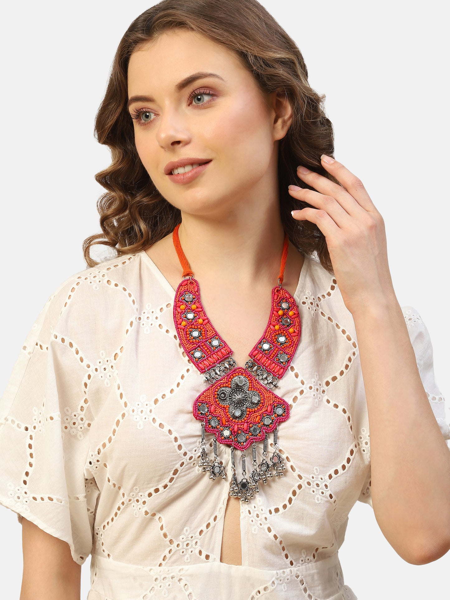 usha FESTIVAL women's necklace