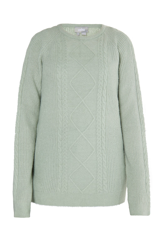 usha women's knitted sweater