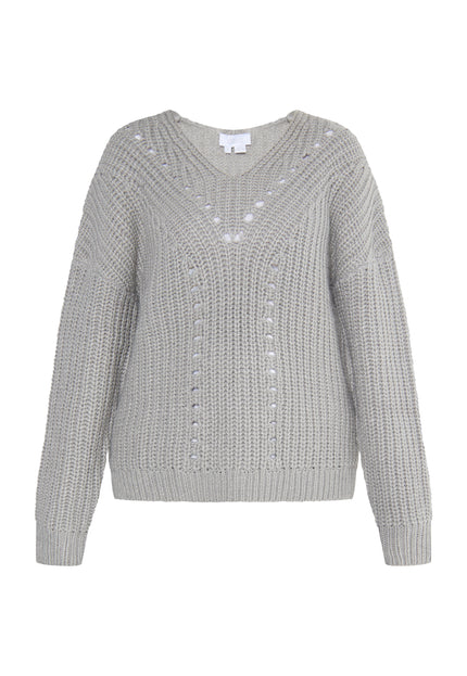 usha WHITE Sweter damski