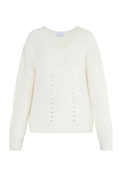 usha WHITE Sweter damski