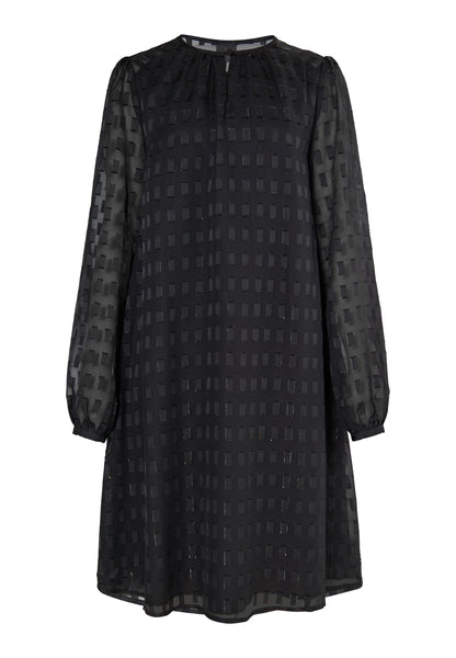 DreiMaster Klassik women's Midi dress with glitter