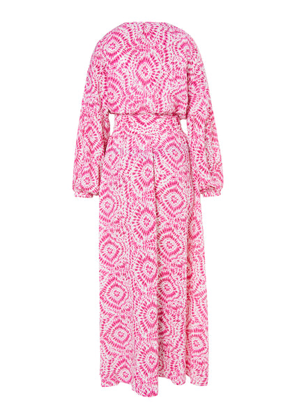 IZIA women's maxi dress with print
