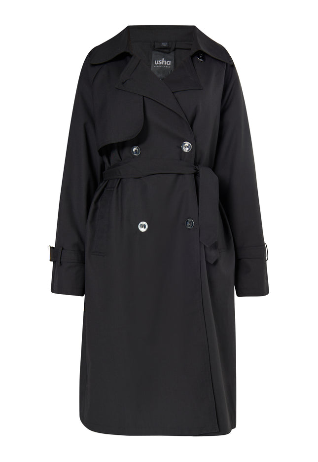 usha BLACK LABEL Women's Trench Coat
