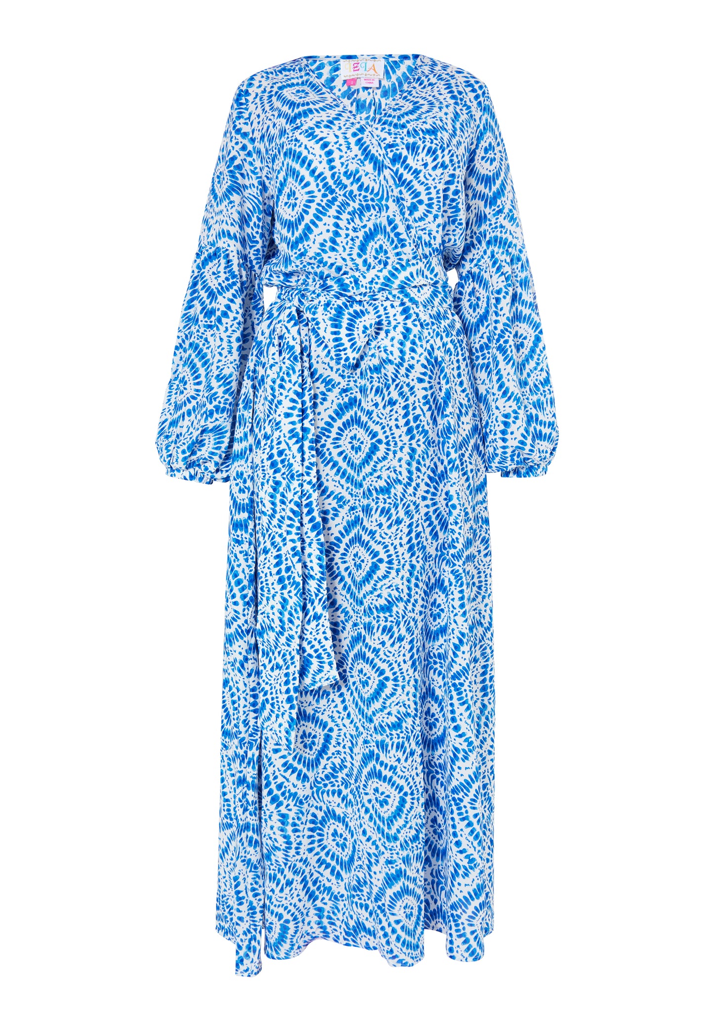 IZIA women's maxi dress with print