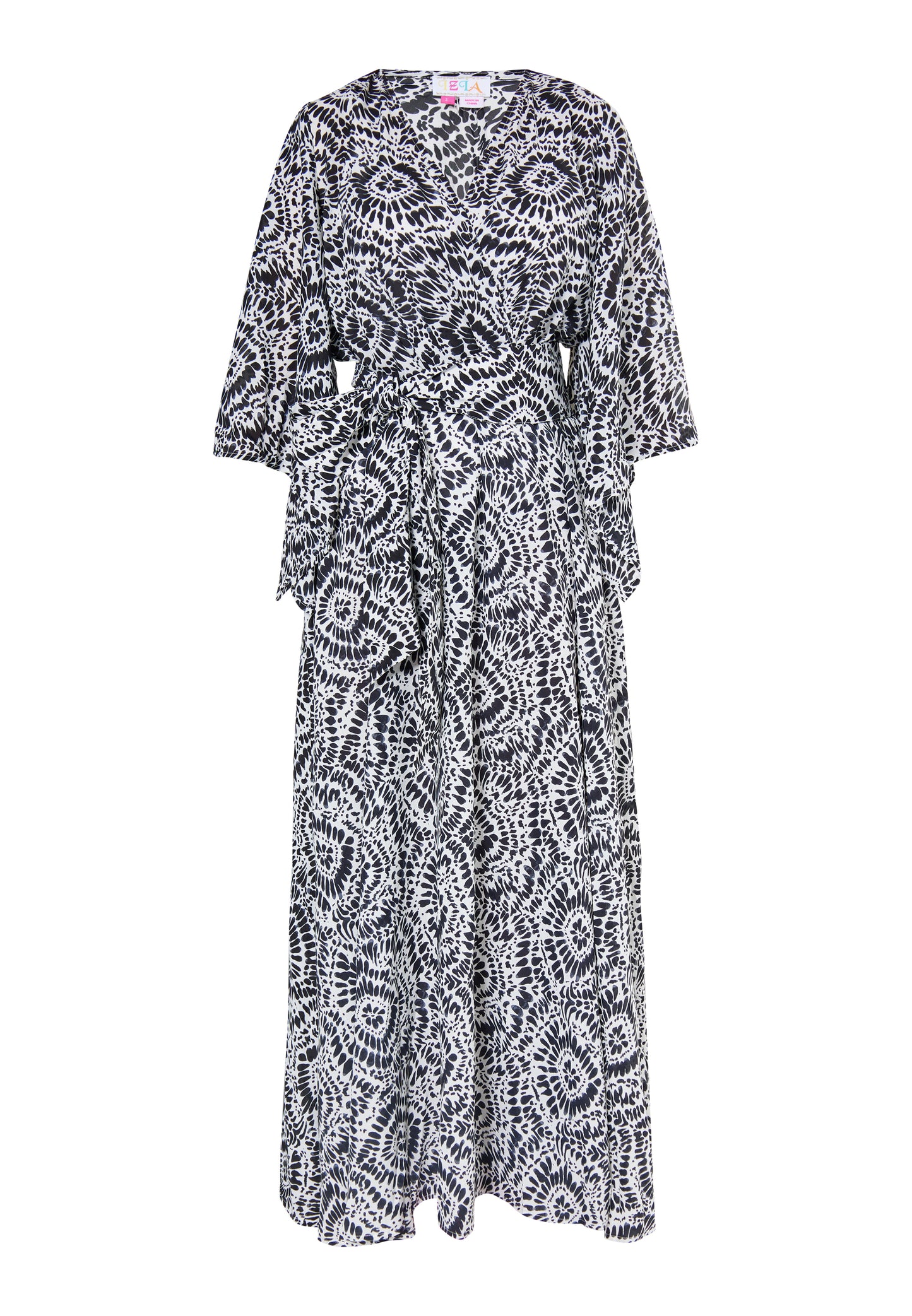 IZIA women's maxi dress with print