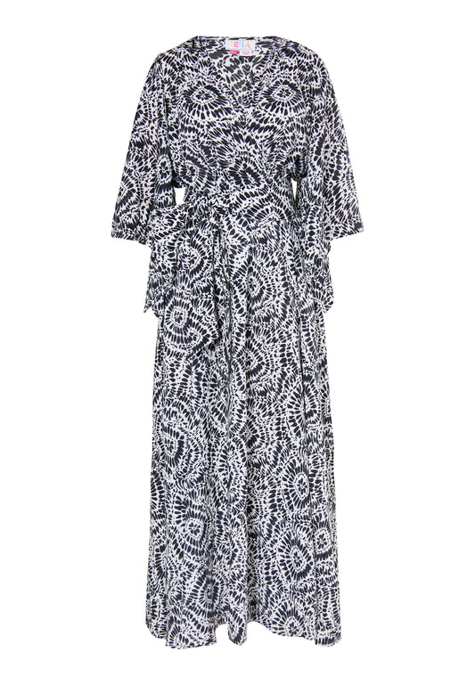IZIA women's maxi dress with print