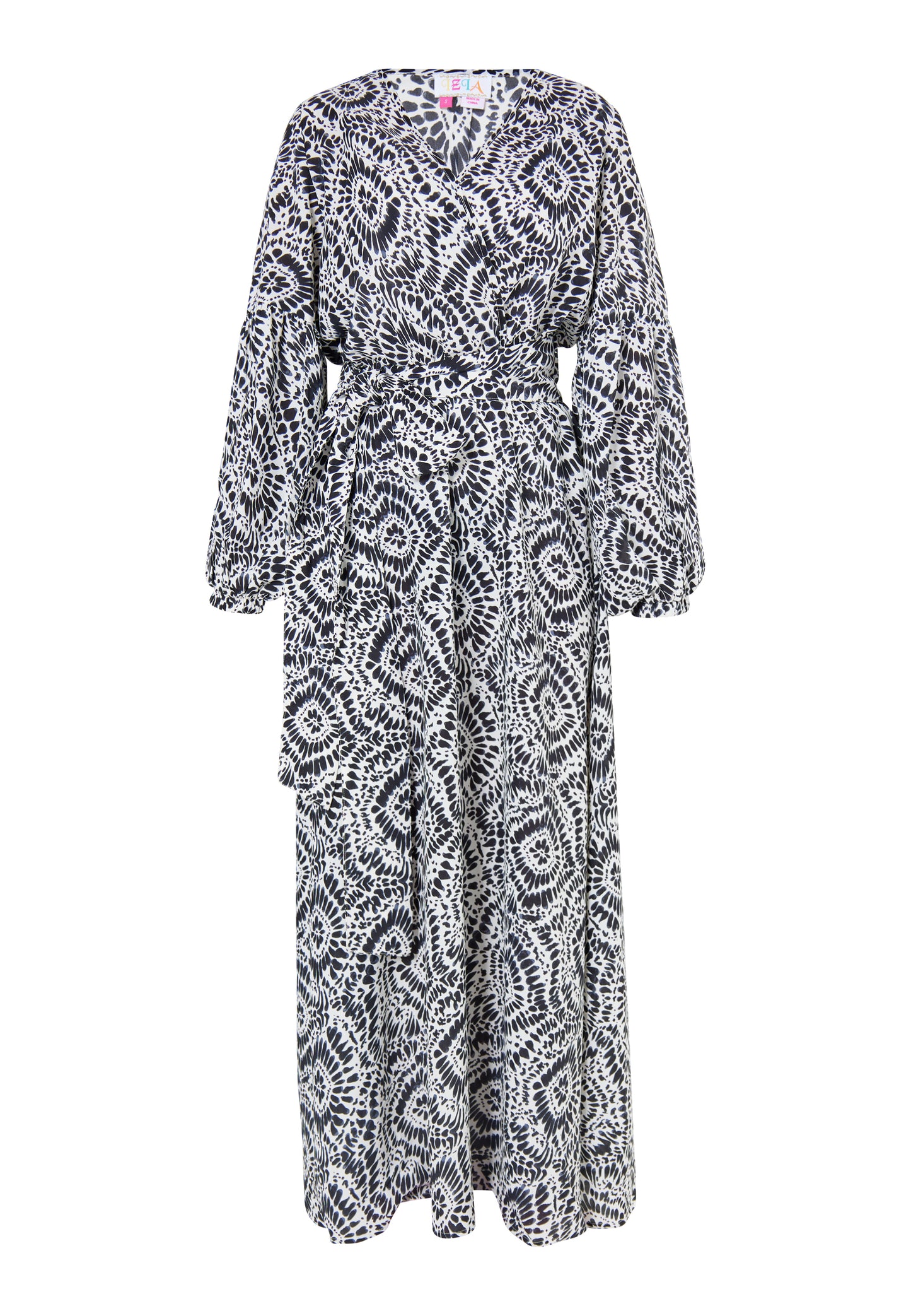 IZIA women's maxi dress with print