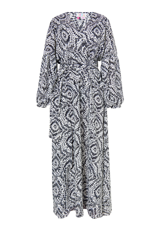 IZIA women's maxi dress with print