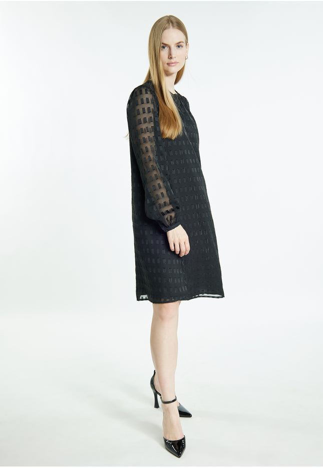 DreiMaster Klassik Women's Midi Dress With Glitter