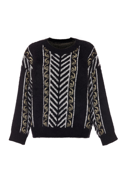 ebeeza damski sweter dzianinowy