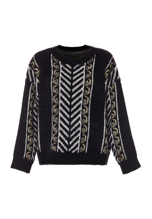 ebeeza damski sweter dzianinowy