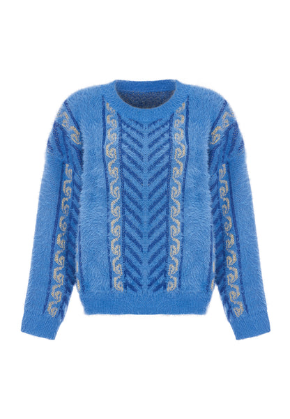 ebeeza damski sweter dzianinowy