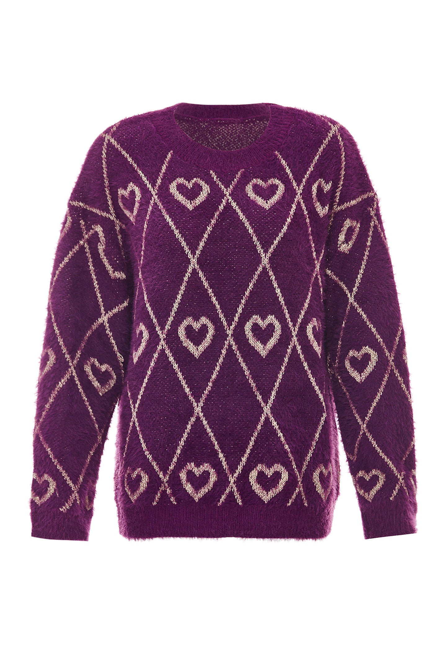 ebeeza damski sweter dzianinowy