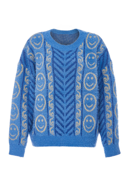 ebeeza damski sweter dzianinowy