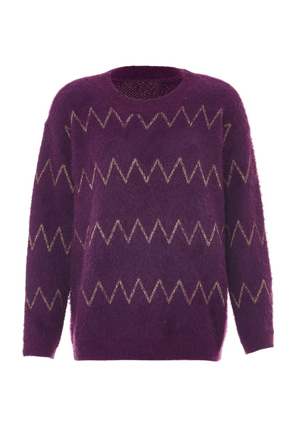 ebeeza damski sweter dzianinowy