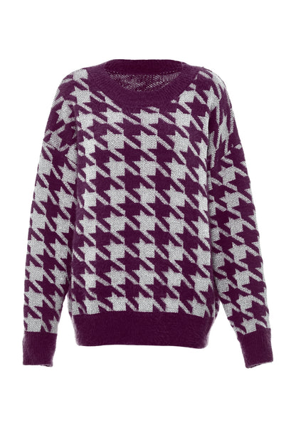 ebeeza damski sweter dzianinowy