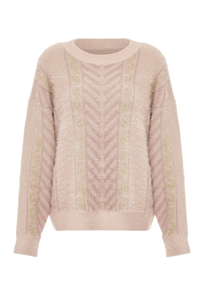 ebeeza damski sweter dzianinowy