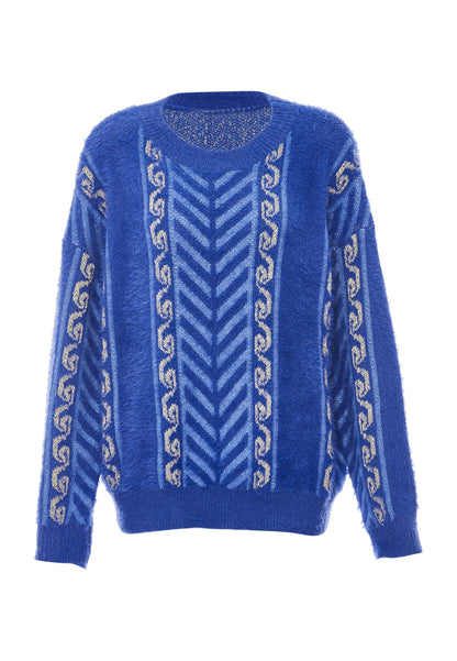 ebeeza damski sweter dzianinowy