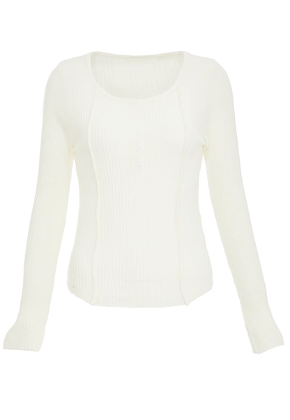IPARO damski sweter dzianinowy