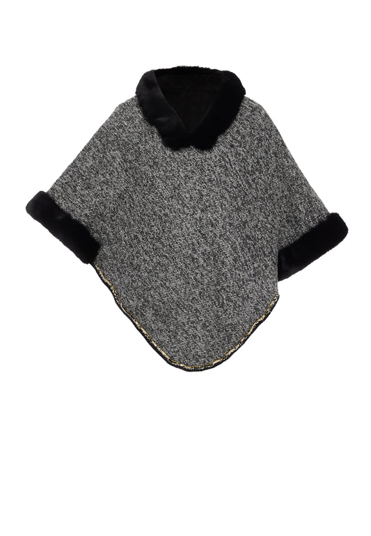 FRAULLY women's poncho