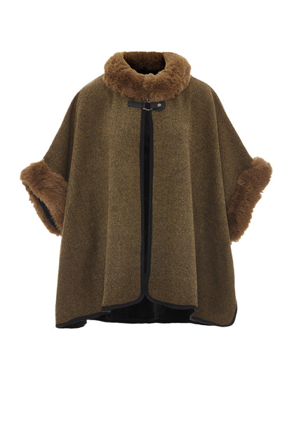 FRAULLY women's poncho