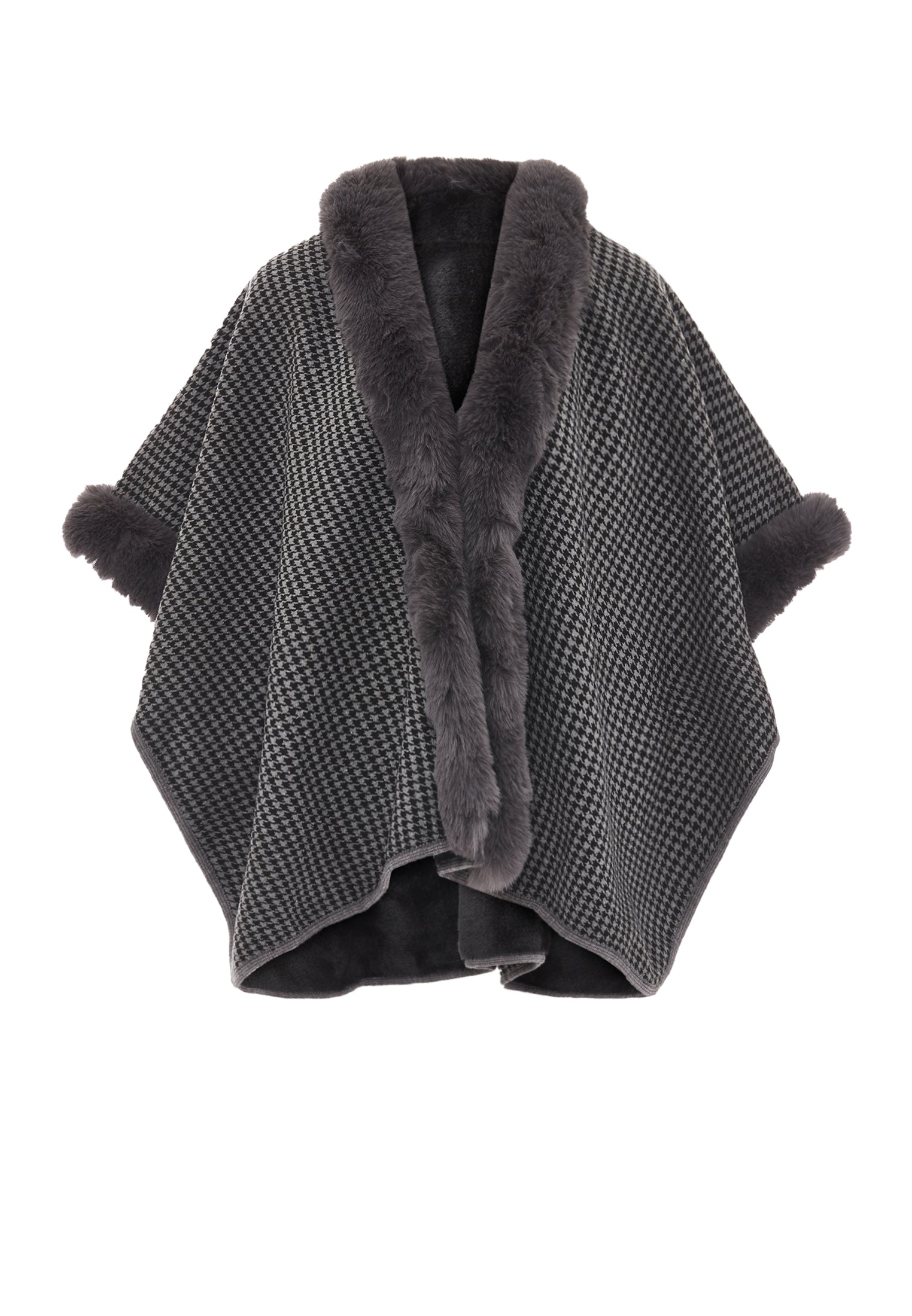 FRAULLY damskie ponczo