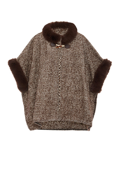 FRAULLY women's poncho