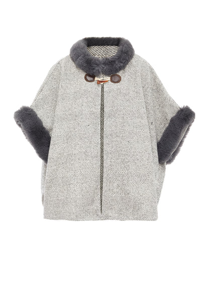 FRAULLY women's poncho