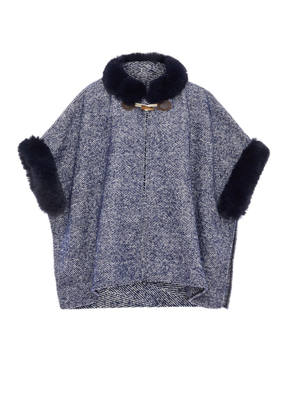 FRAULLY women's poncho