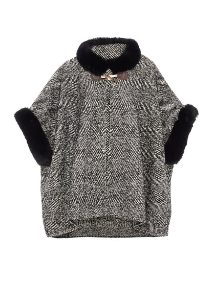 FRAULLY women's poncho