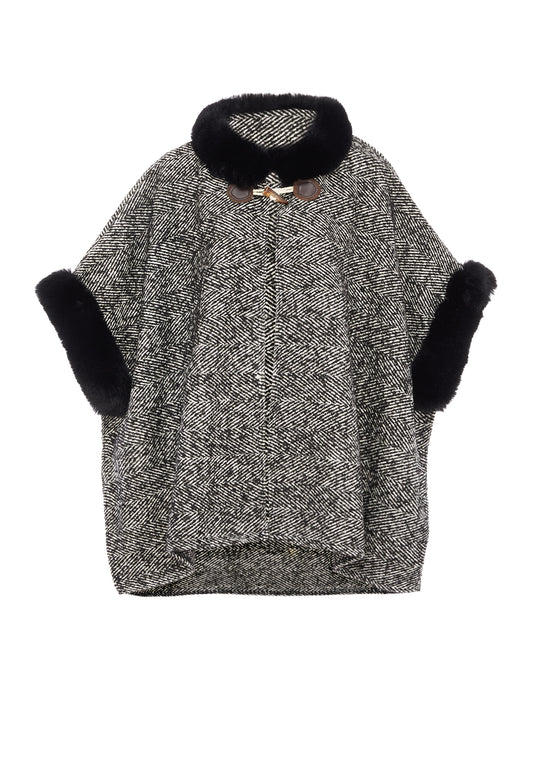 FRAULLY women's poncho