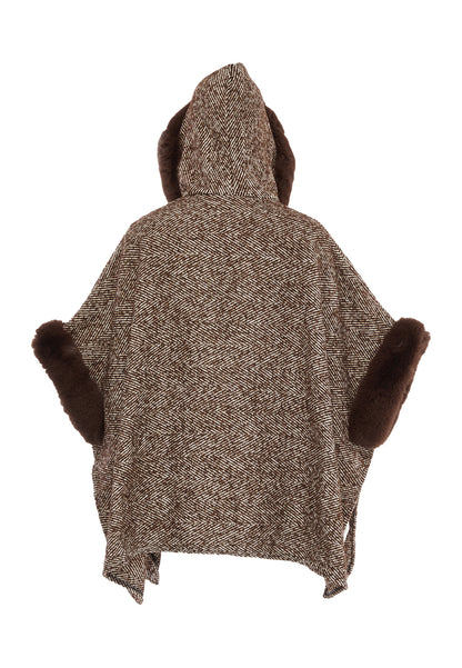 FRAULLY women's poncho