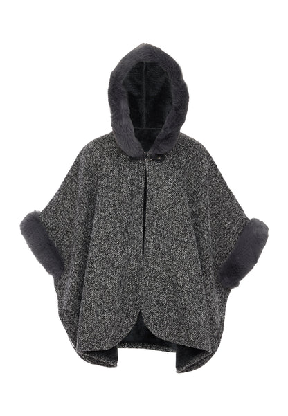 FRAULLY women's poncho