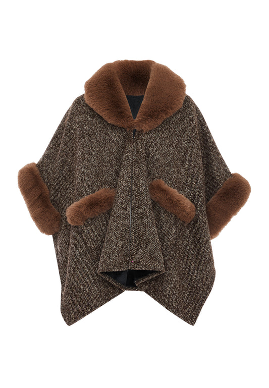 FRAULLY women's poncho