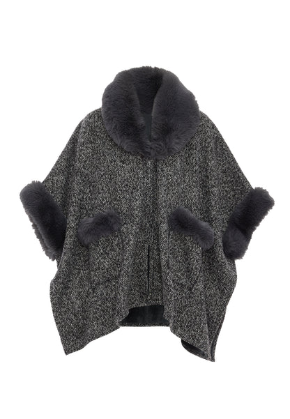 FRAULLY women's poncho