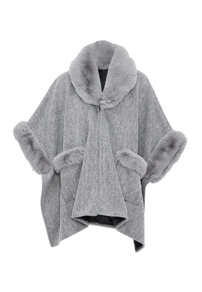 FRAULLY women's poncho