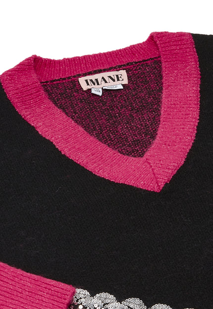 IMANE Women's Knitted Sweater