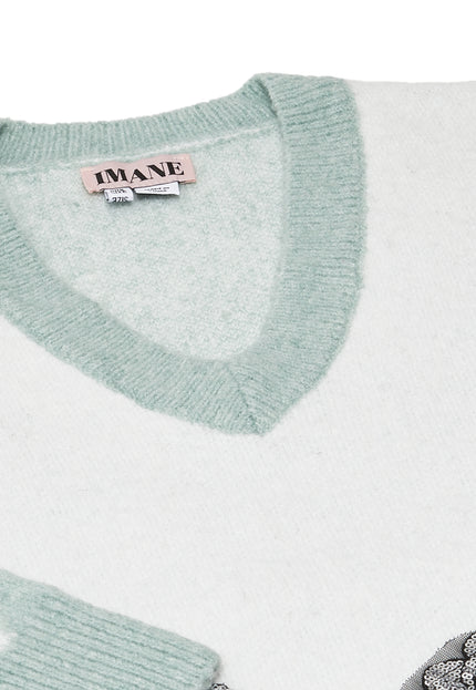 IMANE Women's Knitted Sweater