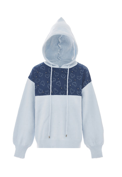 SANIKA damski sweter dzianinowy