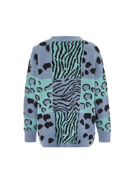 ebeeza damski sweter dzianinowy